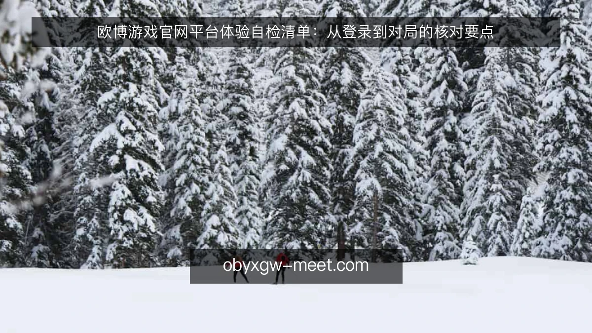 欧博游戏官网平台体验自检清单：从登录到对局的核对要点